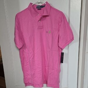 Ralph Lauren Bright Pink Polo Shirt